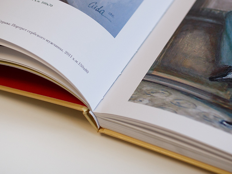 печать книг в твердом переплете