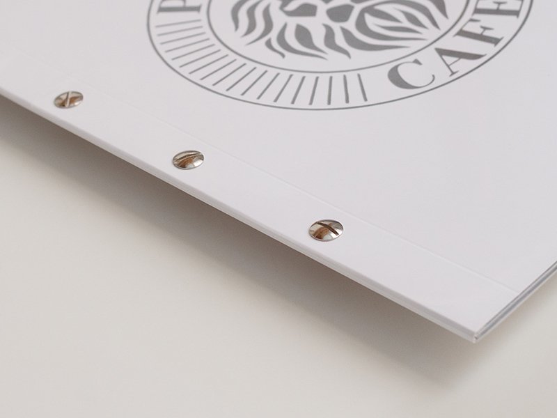 изготовление меню на болтах